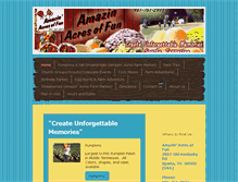 Tablet Screenshot of amazinacres.com